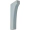 Ekena Millwork 1 3/4"W x 6"D x 12"H Clarksville Wood Vintage Decor Bracket, Driftwood Blue BKTWD02X06X12CVBU - alternate 1